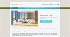 Desktop Screenshot of ermisafelife.com